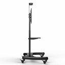 Ver imagem 5 de Suporte Pedestal Tv 32 a 75 com Rodízios Ava1600-60-1p Nb