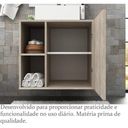 Ver imagem 6 de Gabinete para Banheiro 1 Porta com Espelho e Cuba Anne Colorido/Barrique