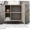 Ver imagem 6 de Gabinete para Banheiro 1 Porta com Espelho e Cuba Anne Colorido/Barrique