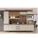 Ver imagem 1 de Cozinha Greta 6 Pçs 14 Portas Crema Bege