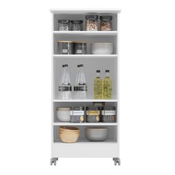 Armário Multiuso 1 Porta Lírio Branco 996440 Moval - 3