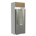 Ver mais imagens de Porta Geladeira Stella 1 Porta Basculante Branco Rustic