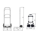 Ver imagem 7 de Carrinho Armazém Riosul R030007 | 100kg | Rodas 7 Eva