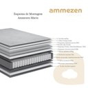 Ver imagem 7 de Colchão Solteiro Ammezen Macio 96cm X 203cm X 30cm