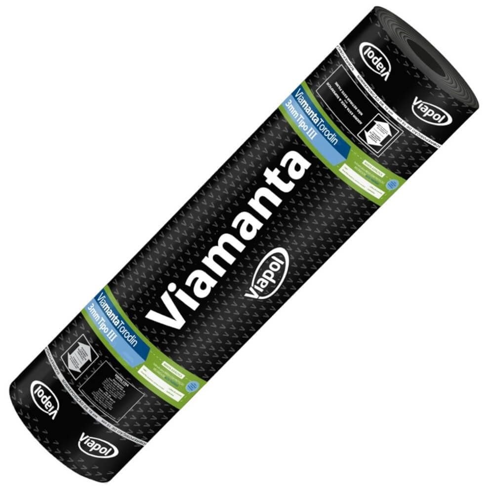 Torodin Manta Asfáltica Torodin 1x10 Metros Viamanta 3mm - V0118249 - Viapol ...