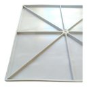 Ver imagem 3 de KIT 10 PÇS PISO TÁTIL ALERTA PVC 25X25 ARGAMASSADO CINZA