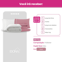 Ver imagem 2 de Kit Cama Dos Sonhos Casa Dona 5 Peças Pillow com Lençol e Travesseiros Casa Dona