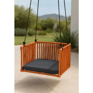 Cadeira Suspensa Balanço em Corda Náutica