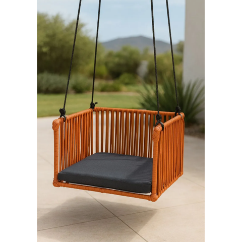 Cadeira Suspensa Balanço em Corda Náutica