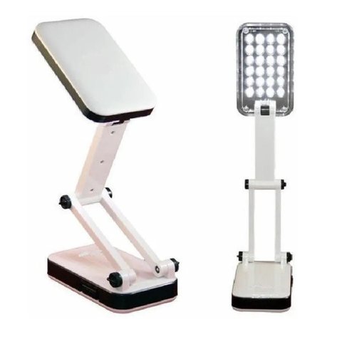 Luminária de Led Dobrável Retrátil Recarregável P/ Mesa Escritório Leitura
