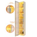 Ver imagem 7 de Torre Multiuso Módulo Uma Porta Reflecta Led Off White Matiz