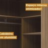 Conjunto Closets Modulado Sauá Espresso Móveis - 11