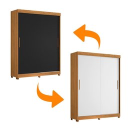 Guarda-Roupa Albatroz 8601 Spin 2 Portas Correr - 2