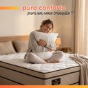 Ver imagem 7 de Cama Box Baú Colchão Queen Gazin Premium Molas Ensacadas e Euro Pillow 158x198x73cm Bege Branco