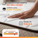 Ver imagem 5 de Cama Box Baú Colchão Queen Gazin Premium Molas Ensacadas e Euro Pillow 158x198x73cm Bege Branco