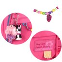 Ver imagem 2 de Mochila Escolar de Costas Rebecca Bonbon Juvenil Miçangas Rb24595 Rosa