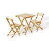 Conjunto Mesa Dobrável e 2 Cadeiras Espresso Móveis - 2