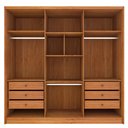 Ver imagem 3 de Guarda Roupa Casal 100% Mdf 6 Portas 6 Gavetas Fortuna Tcil Tcil Móveis Guarda Roupa Casal Fortuna 1