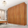 Guarda Roupa Casal 100% Mdf 6 Portas 6 Gavetas Fortuna Tcil Tcil Móveis Guarda Roupa Casal Fortuna 1 - 1