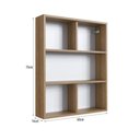 Ver imagem 3 de Nicho Organizador de Banheiro 60cm Multimóveis Crpro-ARM009 Mel
