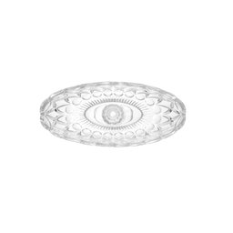 Centro de Mesa de Cristal com Pé Angel 29cm X 13cm X 20cm - Wolff - 4