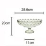 Centro de Mesa de Cristal com Pé Angel 29cm X 13cm X 20cm - Wolff - 5