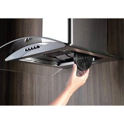Coifa de Parede 60cm Vidro Fit 220V Inox Fischer - 2