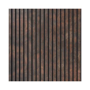 Painel Ripado Eva Laminado Autocolante 10cm Urban Corten Metro