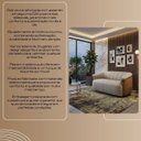 Ver mais imagens de Namoradeira Marselha Orgânica 150cm Compôse Courino Caramelo Linho Bege Elegante Resistente Confortá
