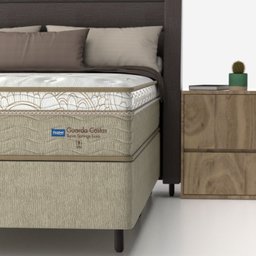 Conjunto Box Queen Mola Ensacada Probel Turim - 6