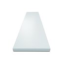 Ver imagem 3 de Pratele Simples Branca 40x20 Cm com Suporte em Mdf