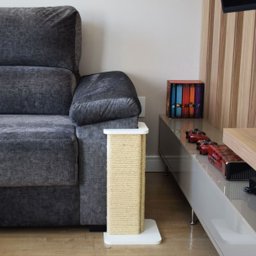 Arranhador Gato Canto Sofá Modelo Sisal - Branco - 6