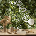 Ver imagem 2 de Papel de Parede Adesivo Decorativo Botanic Folhagens - Kit 10 Metros