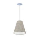 Ver imagem 1 de Lustre Pendente Luminária Cone 30/13x25 Varias Cores Md8040 Boreal Cúpulas e Abajures Lustre Pendent