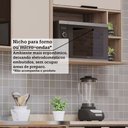 Ver imagem 6 de Cozinha Modulada Compacta 4 Peças sem Tampo Aspen Luciane Móveis