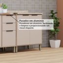 Ver imagem 5 de Cozinha Modulada Compacta 4 Peças sem Tampo Aspen Luciane Móveis