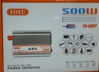 Inversor Conversor de Tensão Veicular 500w - 4