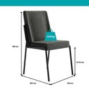 Ver imagem 7 de Conjunto Sala de Jantar 6 Cadeiras Boston Carraro