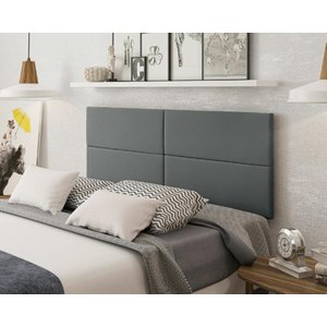 PAINEL CAMA BOX SUSPENSA LORENA GRAFITE  1.40