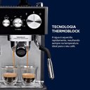 Ver imagem 3 de Kit Cafeteira Espresso Nova Perfect Brew e Sanduicheira Inox Preto 1,8L 220V Oster