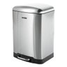 Lixeira Retangular 12 Litros Inox com Pedal Vonder Inox - 2