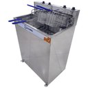Ver imagem 1 de Fritadeira Elétrica Profissional Água e Óleo 15kw Cubas 36L e 18L 220v