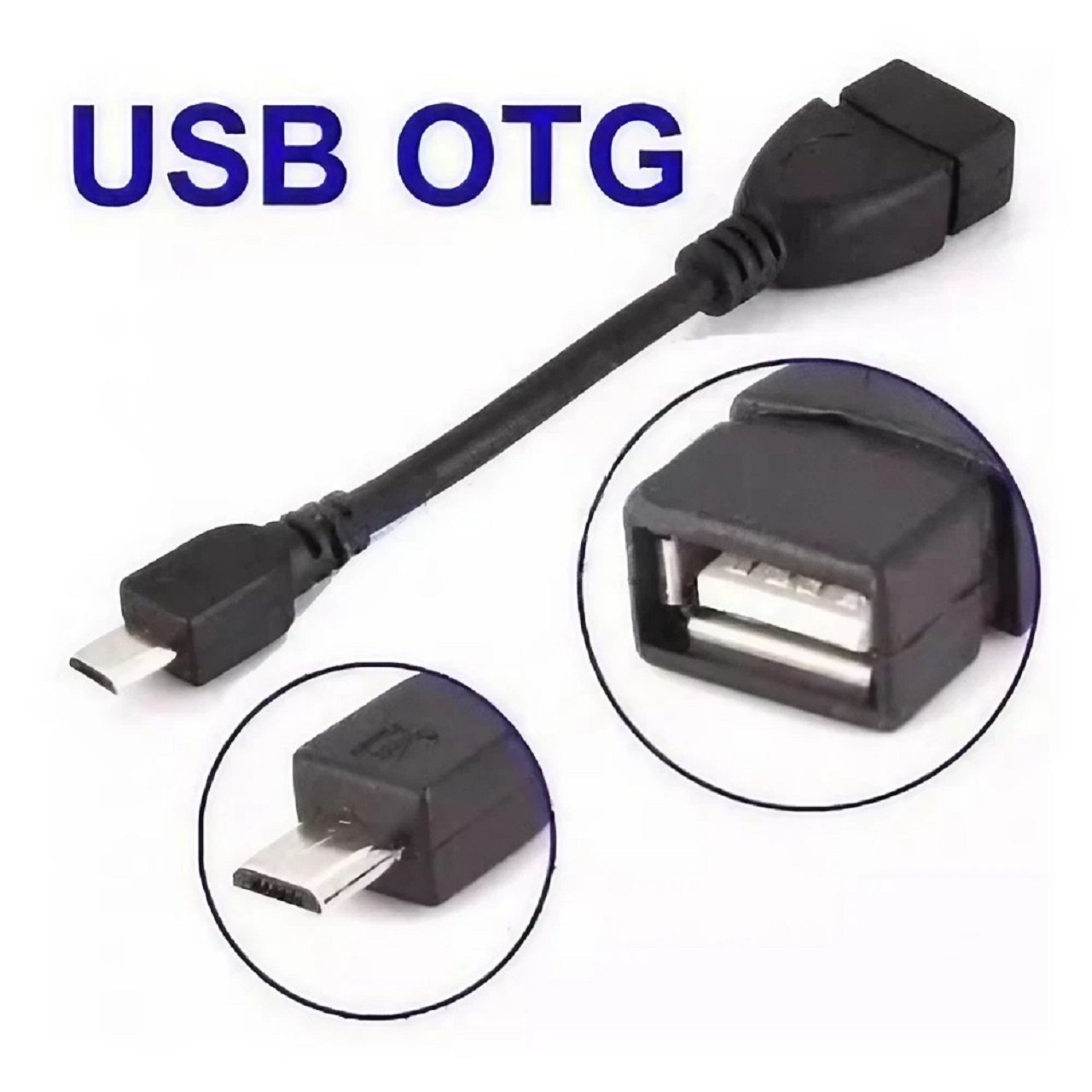 10 Cabo Otg V8 Micro Usb Otg Host Tablet Celular Pendrive - 3