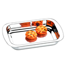 Ver imagem 1 de Assadeira Retangular Brinox Lyon 2,2L 34X22CM 2386/134
