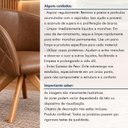 Ver mais imagens de Poltrona Giratória Corino Premium Base Madeira Maciça Maya