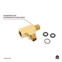 Ver imagem 7 de Desviador para Chuveiro Mundaú - Pingoo.casa - Dourado