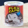 Fita Adesiva Emborrachada Flex Tape Resistente a Água Cola Tudo Piscina Kit 5 Unidades - 5