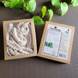 Suporte de Plantas em Macramê - Modelo: MASC-G - 3