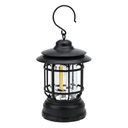 Ver imagem 1 de Lampião Led Recarregável Retrô com Regulador de Intensidade Usb Preto