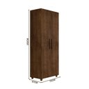 Ver imagem 4 de Estante Multiuso 2 Portas Malbec Framar